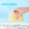 Caja de Jabón Caja de Espuma Estante Multifuncional para Jabón Montado en Pared Caja de Almacenamiento Doméstica con Drenaje Espumador para Frotar Manos sin Frotar