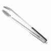 Pinza para plato frío pinza para alimentos de acero inoxidable mango clip para barbacoa anti-quemaduras engrosada grande pinza para freidora olla caliente