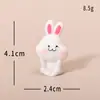Enfeites de Micro Paisagem Coelho Fofo Criativo Decoração de Artesanato DIY de Resina para Desktop Pequenos Enfeites Acessórios Atacado