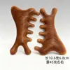 Pente de Massagem Manual de Madeira Maciça Atacado, Pente de Massagem de Sândalo para Couro Cabeludo, Disco com Cabeça de 28 Dentes, Loja de Terapia, Pente de Meridianos