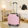 Maleta Ligera de Viaje para Comercio Exterior, Maleta de Cabina con Ruedas Universales, Candado de Contraseña, Maleta Pequeña para Hombres, Mujeres y Estudiantes 18 pulgadas