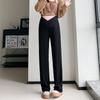 Pantalones de Maternidad 2025 Primavera y Verano Nuevo Ropa Exterior Delgada Cintura Baja Pantalones Rectos Holgados Adelgazantes Pantalones de Pierna Ancha Pantalones de Maternidad