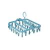 Estante multifuncional para calcetines, tendedero plegable, colgador de secado, balcón, dormitorio, a prueba de viento, multi-clip, ropa interior, disco para bebé, colgador de ropa