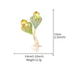 Broche Elegante de Margarida Moda Luxo Leve Sensação de Alto Padrão Microincrustado com Diamante Broche de Girassol Versátil Explosivo Corsage Feminino
