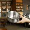 Juego de Tazón para Lavar Verduras de Acero Inoxidable 304 para Comercio Exterior Japonés y Coreano, Tazón para Ensalada, Horneado Casero, Batir Huevos, Tazón para Mezclar Ensaladas