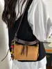 Bolso Tote Retro Casual de Gran Capacidad para Mujer 2026 Nuevo Estilo Moda Sensación de Alta Gama para el Trabajo y el Trayecto Bolso Cruzado para el Hombro