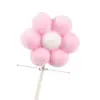 Lisheng Bolinha de bolo japonesa florzinha plug-in decoração de corpo para festa inserção em cartão girassol mesa de sobremesas suprimentos para panificação
