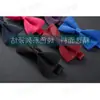 Em estoque masculino cor sólida poliéster seda arco casual formal desgaste coreano vermelho preto gravata borboleta logotipo fábrica atacado