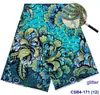 Algodón Africano Ankara Imitación Estampado de Cera Moda Brillo + Cristal Juego de Cera