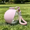 Botella de Agua para Mascotas Transfronteriza, Tazón de Silicona para Perros al Aire Libre, Taza de Agua, Dispensador de Agua Portátil Plegable al Aire Libre para Gatos y Perros
