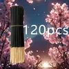 [Artículo Caliente Transfronterizo] Incienso en Varilla de Bambú Flor de Cerezo Negra 20 Piezas/Paquete Varillas de Incienso 50 Piezas con Etiqueta para Envío Directo