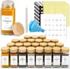 En stock transfronterizo tarro cuadrado de 4 oz para almacenamiento de condimentos, chile en polvo, pimienta molida, botella rellenable, sal para barbacoa, botella de especias