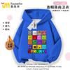 Rhythm Box Ropa Sudadera Infantil Sprunki Alrededor Niños y Niñas Abrigo con Capucha Primavera y Otoño Top Casual Ins