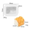 Molde de Aperto Desenho Animado Brinquedo de Comida Artificial DIY Descompressão Aperto Silicone Grau Alimentício Molde de Sapo
