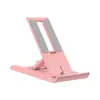 Soporte Creativo para Teléfono Móvil y Tableta de Escritorio Universal Transfronterizo Perezoso Ajustable Plegable Portátil Regalo Soporte para Teléfono Móvil Venta al por Mayor