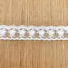 Encaje de Algodón con Malla Bordado Bordado de Doble Cara Accesorios de Bordado Accesorios para Vestido de Novia Lolita Fabricante de Adornos de Encaje