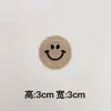 Parches Bordados de Caras Sonrientes de Dibujos Animados Lindos para Ropa, Bolsas, Fundas de Teléfono, Maletas, Parches DIY para Ropa Hechos a Mano