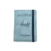 Funda de Pasaporte de Cuero de Alta Gama para Uso en el Extranjero, Funda de Pasaporte Antirrobo, Funda de Documentos Multicapa Multifuncional