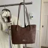 Bolso Coreano de un Hombro Gran Capacidad Bolso Tote de Moda Nuevo Estilo 2026 Textura Tejida Personalizada Bolso de Mano para el Hombro para el Trabajo