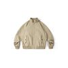 Vestido de Verano del Sur 2025 Primavera Nuevo Retro Japonés Color Sólido Cuello Vertical Chaqueta Utilitaria Chaqueta Trendy Neutral Gruesa