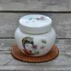 Miel Embotellada Portátil Sellada a Prueba de Fugas Olla Pequeña Cuadrada para Crema Botella para Polvos Fragantes Botella Pequeña para Cosméticos Mini Contenedor de Té