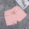 Venda direta de fábrica grande cuecas anti-exposição shorts boxer femininos Seda Gelada sem costura calças de segurança lingerie esportiva feminina mulheres
