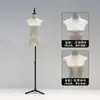 Tienda de ropa accesorios para maniquíes mujeres escaparate plataforma de medio cuerpo perchero de ropa muñeco falso maniquí de vestido de novia expositor