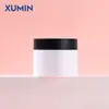 En Stock Botellas de Empaque Xumin Cosmetics 50g Frasco de Crema PP Escarchado Transfronterizo Doble Capa Redondo Recto Frasco para Crema Facial Hidratante