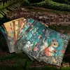 Pegatinas de Día Hermoso Serie Secretos de Cuento de Hadas Bosque de Cuento de Hadas Retro Journal Pegatinas Decorativas DIY 10 Hojas 6 Diseños