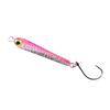 Venta al por mayor de fábrica señuelo Luya aguja de pino placa de hierro pequeña pez plomo con anzuelo simple pesca boca de caballo blanca anzuelo curvo cebo artificial lentejuelas