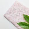 Tela de malla para falda de can-can infantil, tela de malla con estampado de flor de ciruelo americana de nailon, estampado con pegamento, flor de cinco pétalos dorada, tela de flor pequeña