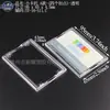 Caja de Plástico PP para Tarjeta SIM Caja Personalizada de Plástico para Tarjeta USB Caja para Tarjeta de Comida de Autobús Funda Protectora Caja con Bandeja Transparente de PS para Tarjeta SIM