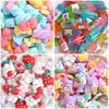 Centenas de Acessórios de Resina com Tema de Desenho Animado, Materiais DIY de Cola Cremosa de Animais, Presilhas de Cabelo Artesanais, Joias e Ímãs de Geladeira