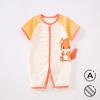 Primavera y verano delgado nuevo algodón manga corta enterizo delgado pijamas de bebé ropa de bebé ropa de aire acondicionado ropa infantil venta al por mayor