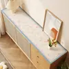 Alfombrilla Fresca y Elegante para Mesa Auxiliar con Tacto de Lujo, Alfombrilla Larga Anti-Suciedad para Mueble de TV, Alfombrilla Protectora para Mesa de Zapatero de Entrada