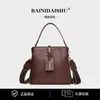 Fábrica de Origem Bolsa de Ombro Barney Canguru Moda Versátil Simples Estilo Retro Clássico Nicho Atacado Dropshipping
