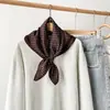 Pañuelo de seda estilo paisley coreano, pañuelo cuadrado pequeño para el cuello, pañuelo de seda de alta gama, pañuelo fino para mujer, fajín para la cintura, cinturón