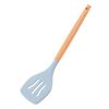 Utensilios de cocina de silicona para cocina, siete piezas, espátula de silicona para cocinar, colador, cuchara para sopa, juego de cuchara y pala de cocina multiusos