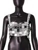 AYJ2026 Primavera Ebay Transfronterizo Europeo y Americano Nightclub Moderno Casual Patchwork Top Acrílico Y20454