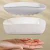 Porta Jabón de Lujo Ligero para Baño del Hogar, Caja de Jabón de Doble Capa con Drenaje, Estante Grande para Almacenamiento de Jabón, Porta Jabón para Lavandería
