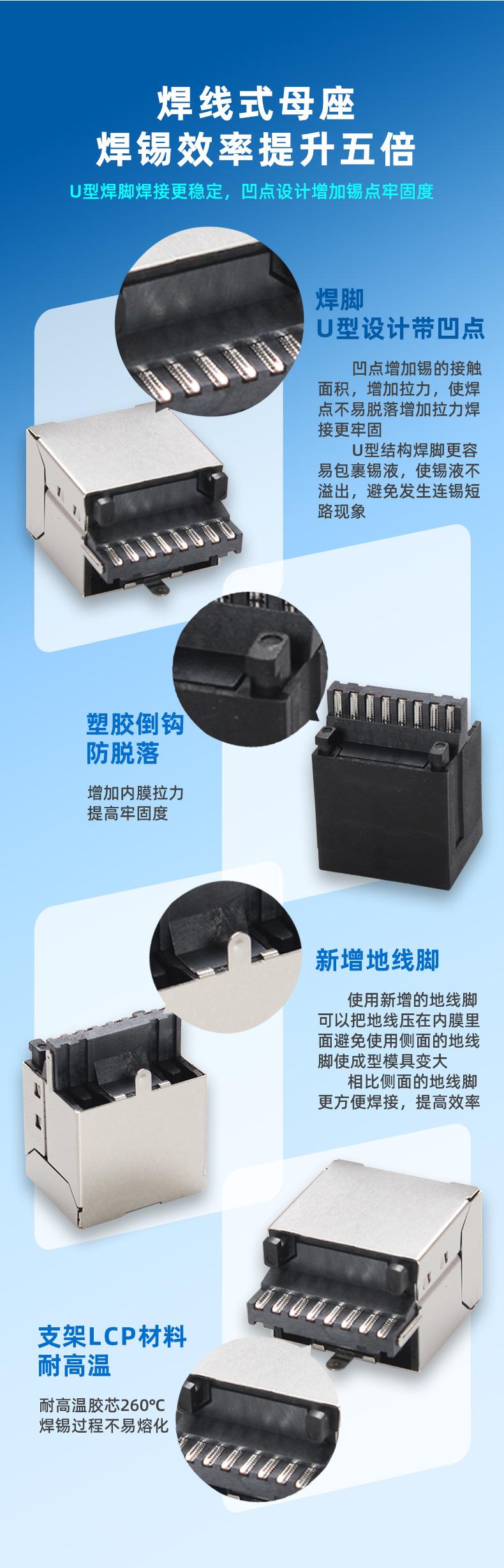 52W电话网络连接器_06