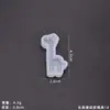 Molde de Silicona para Colgante de Resina de Cristal DIY Adornos de Animales Hechos a Mano Gatito Nota Musical Copo de Nieve Delfín Hipopótamo Colgantes
