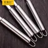 Fabricantes de fonte conjunto de oito peças de escorredor espátula de aço inoxidável espátula de cozinha para casa hotel suprimentos de cozinha presentes