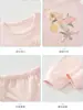 Roupas e Calças de Outono para Crianças Girassol Conjunto Primavera e Outono Roupas de Bebê Algodão Puro Sem Costura Camada Base para Bebê Pijamas de Algodão Puro