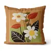 Cojines Decorativos para Sofá con un Estilo Vintage de Alta Gama, Cojines de Arte Melard, Fundas de Almohada para Cabecero con Ilustración Floral Retro, Venta al por Mayor
