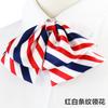 Colar profissional Banco de Flores Aeromoça Estudante de Negócios Roupas de Trabalho Uniforme Camisa Feminina Lace-up Gravata Borboleta Grátis