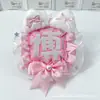 Suporte de Celebridade de Palavra Única Etiqueta de Nome Refletiva Pelúcia Original Tecido Não Tecido Produto Acabado Suporte para Fã de Show Mini Pingente