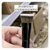 Brocha Biselada para Base de Enfoque, Especial Portátil para Artista de Maquillaje con Microdermoabrasión, Herramienta de Belleza Fina y Ligera