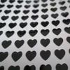 Pegatinas de cambio de color en forma de corazón película para mano sensible a la temperatura película para pie cubierta pegatinas de cambio de color bolsa para mascarilla de cambio de color térmico pegatinas de cambio de color a baja temperatura