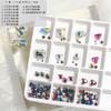 Nail Art K9 Corte Múltiple Hacha Amor Fondo Puntiagudo Adornos Diamante 2023 Nuevo Pequeño Mono Misma Gema Accesorios para Uñas